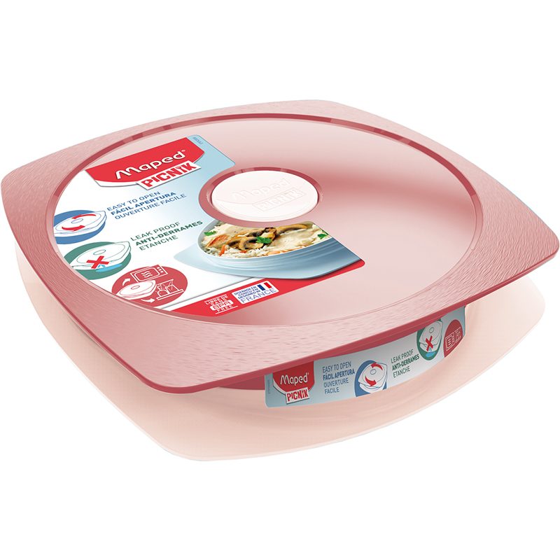  TUPPER MAPED PLASTICO ADULTO CONCEPT  ROJO