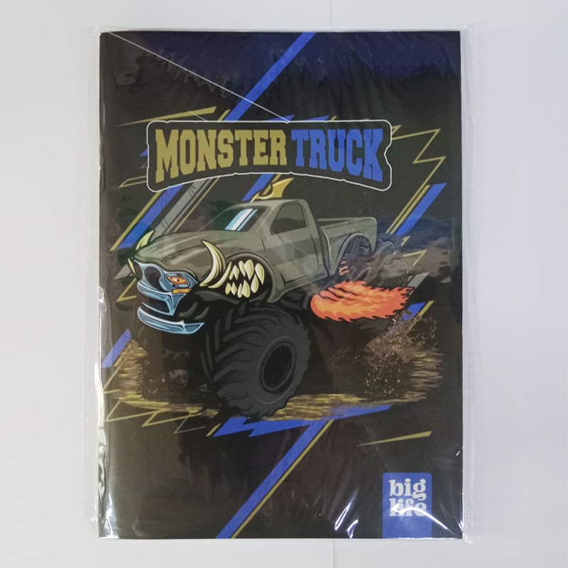  CUADERNO PPR 16X21 TAPA FLEXIBLEABROCHADO MONSTER TR 2