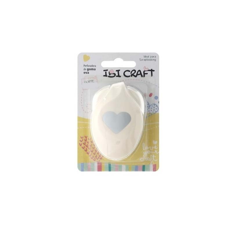  PERFORADORA IBICRAFT PARA GOMA EVA 38MM 1.5'' CORAZON
