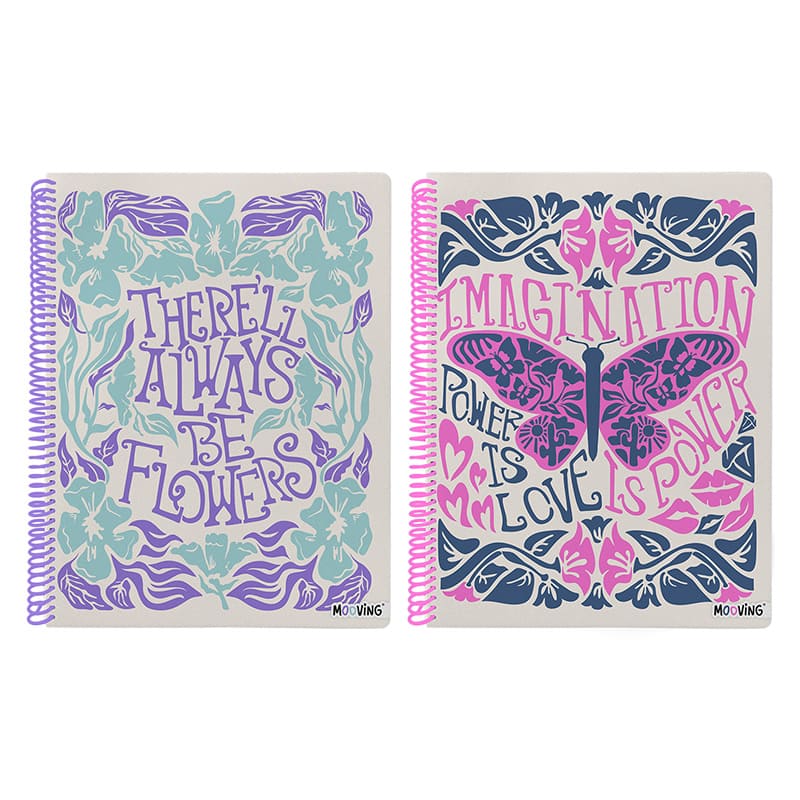  CUADERNO MOOVING MYSTIC  29.7 TAPA SEMIRIGIDA 80H RAYADO