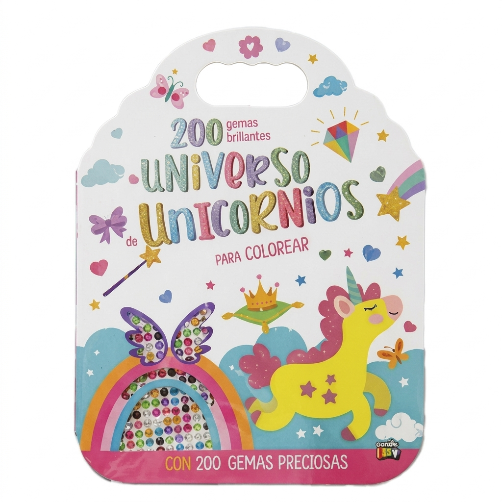  LIBRO PLOW MAS 200 GEMAS PRECIOSAS MIUNIVERSO DE UNICORNIOS
