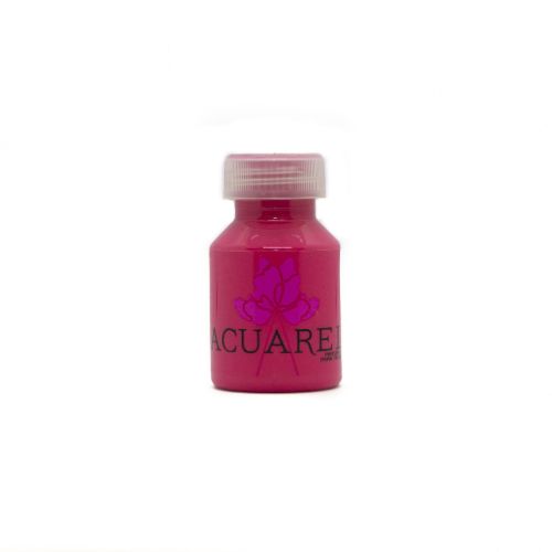  PINTURA PARA TELA ACUAREL 50CC ROSA  CHICLE PACK X6