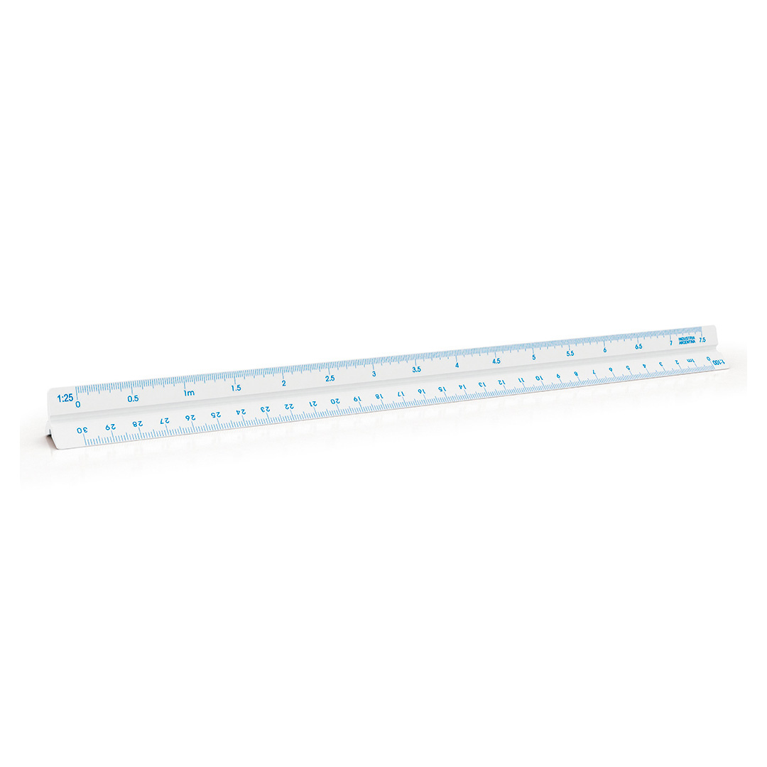  ESCALIMETRO DOZENT 30CM ESCALAS BAJASCOLOR