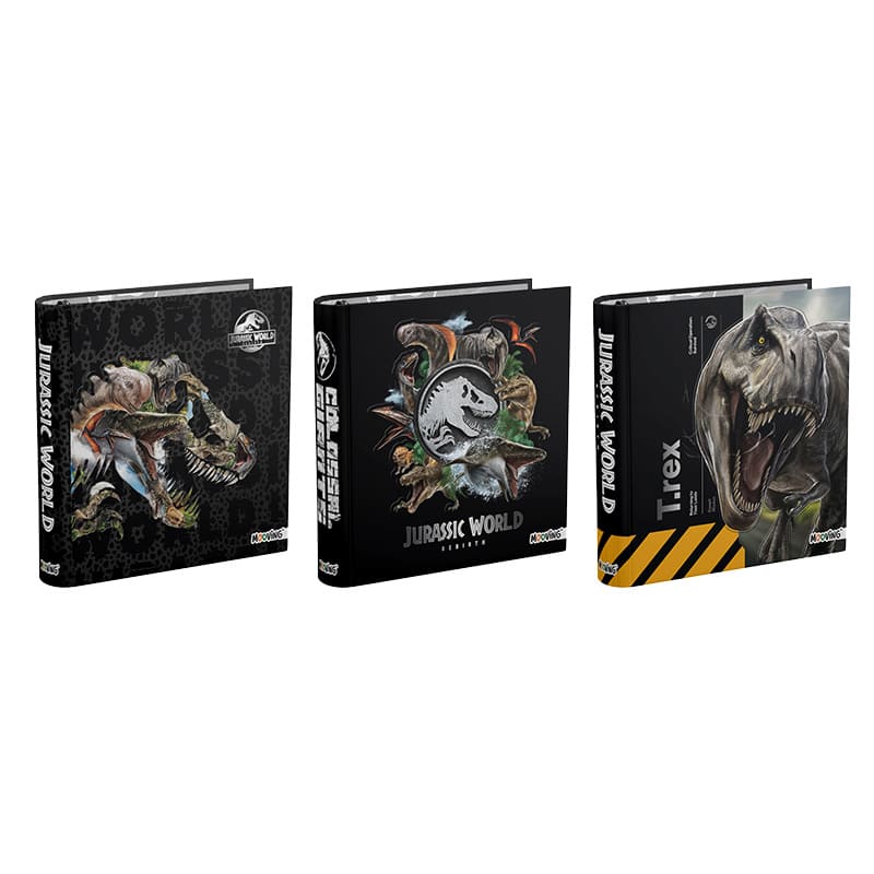  CARPETA ESCOLAR MOOVING 3X40 JURASSIC