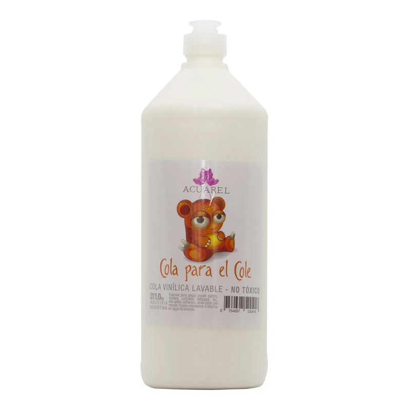 ADHESIVO VINILICO ACUAREL COLA PARA EL;
COLE 1000GR X6