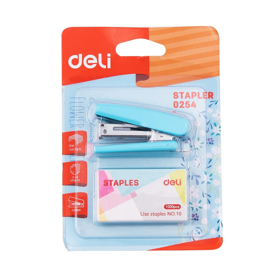  ABROCHADORA DELI MINI KIT BLISTER CONGANCHOS N10