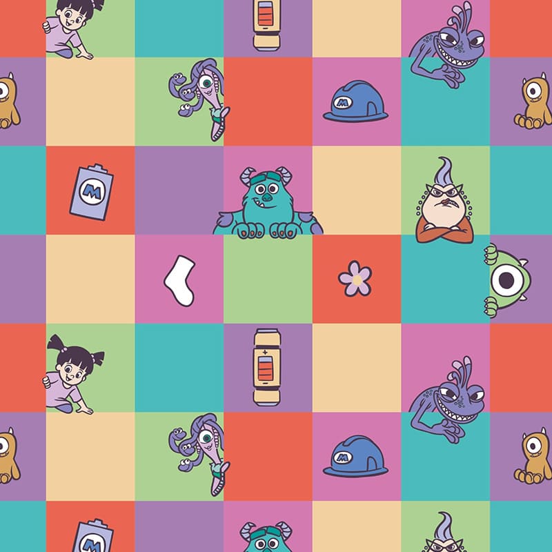  PAPEL AFICHE MURESCO FANTASIA 70X100  X10H MONSTER INC