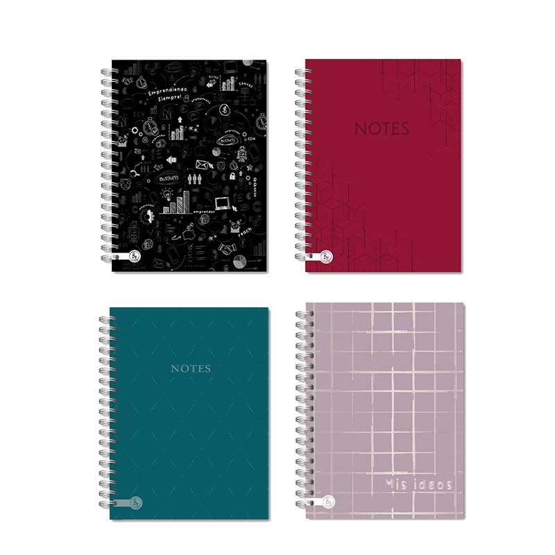  CUADERNO REYSA 20X28 TAPA DURA UOMO 100H CUADRICULADO