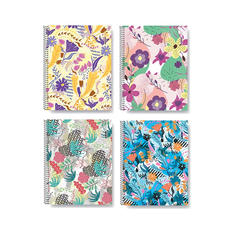  CUADERNO ARTE 29/7 NINFA TAPA SEMIRIGIDA  80 HOJAS RAYADO