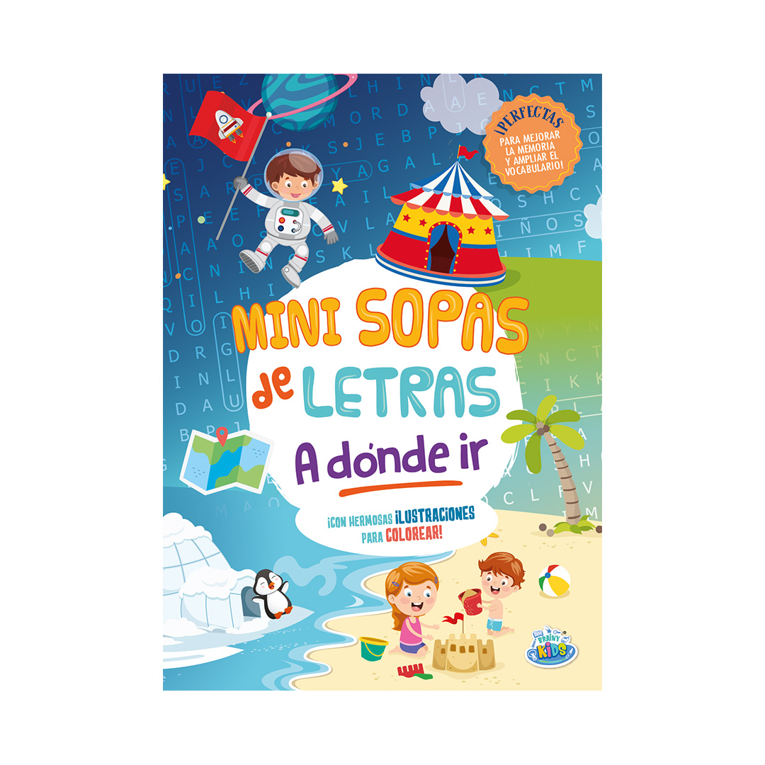  LIBRO PLOW MINI SOPAS DE LETRAS A DONDE IR