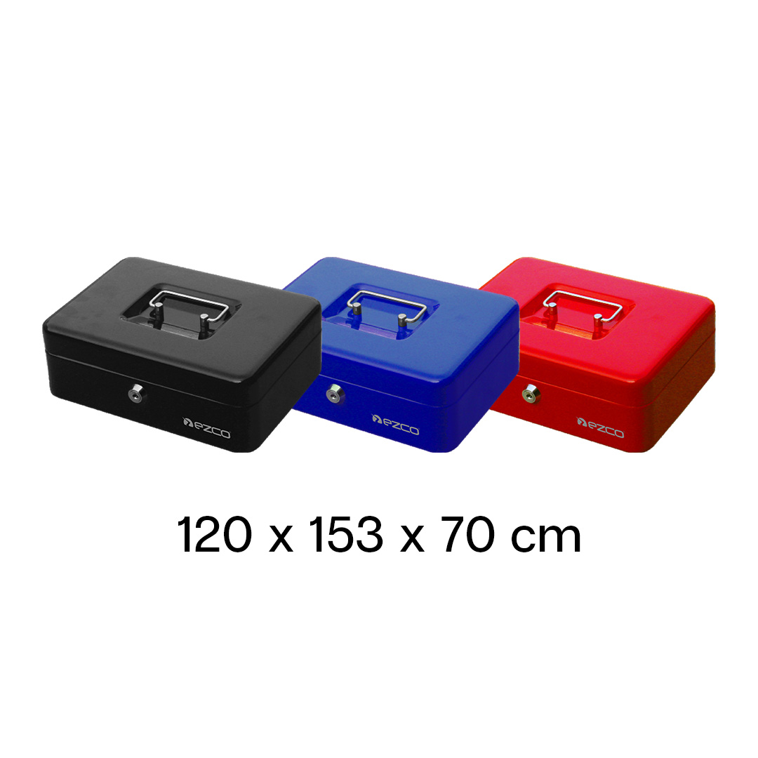  COFRE METAL PORTAVALORES EZCO 12X15X7SURT