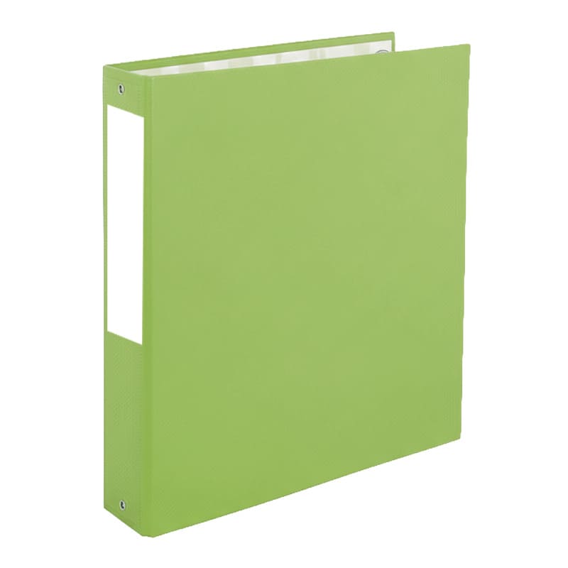  CARPETA ESCOLAR THE PEL 3X40 PVC  VERDE MANZANA CON ETIQUETA LOMO