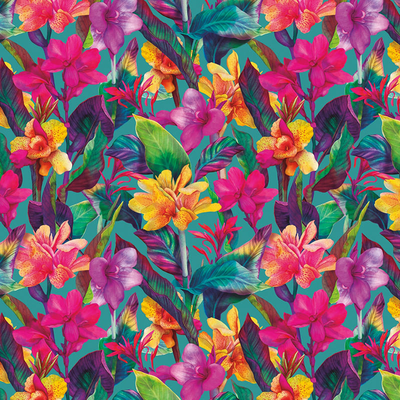  PAPEL AFICHE MURESCO FANTASIA       70X100 X10H FULL FLOWERS