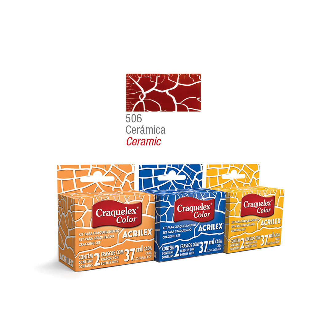  CRAQUELADOR ACRILEX CRAQUELEX 37ML  CERAMICA