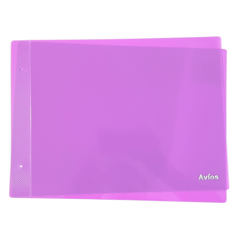  CARPETA ESCOLAR TAPA N5 AVIOS PP PASTEL VIOLETA