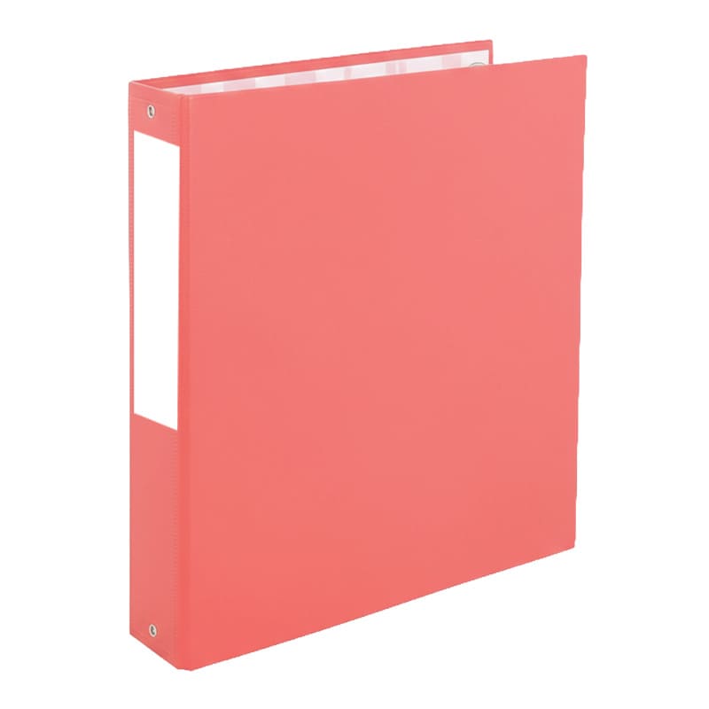  CARPETA ESCOLAR THE PEL 3X40 PVC  PASTEL NARANJA CON ETIQUETA LOMO