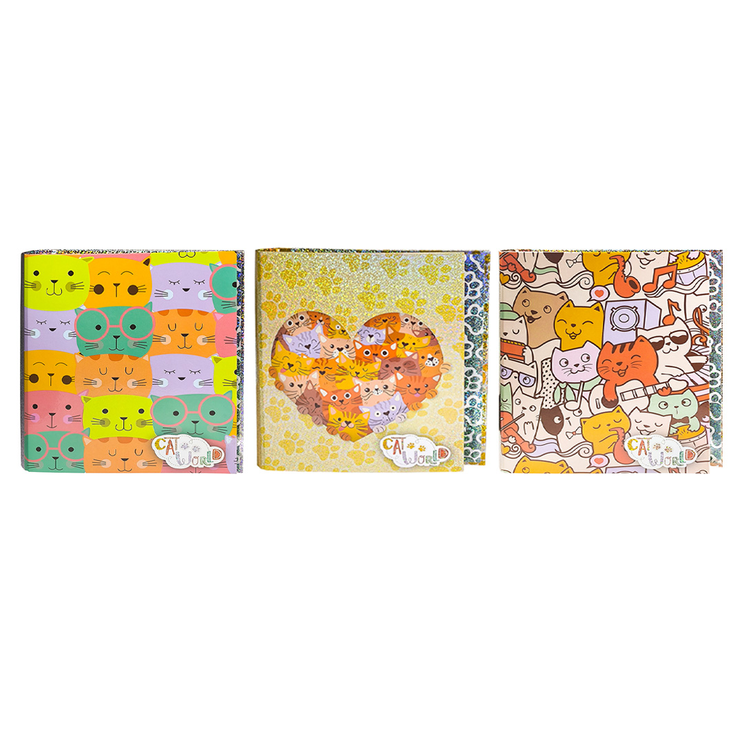  CARPETA ESCOLAR REXON 3X40 CAT WORLD