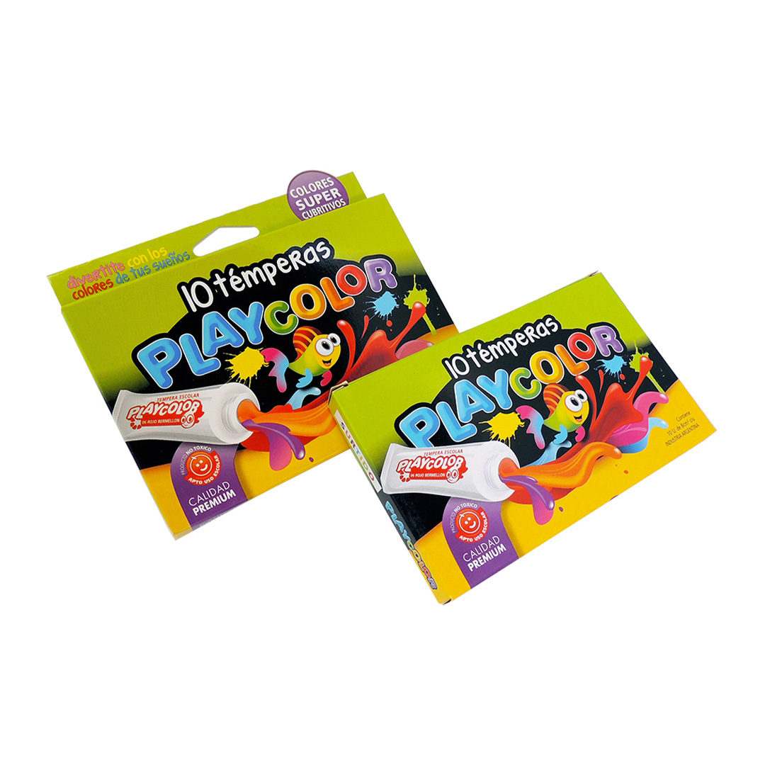  TEMPERA PLAYCOLOR 8MM X10 SURTIDO