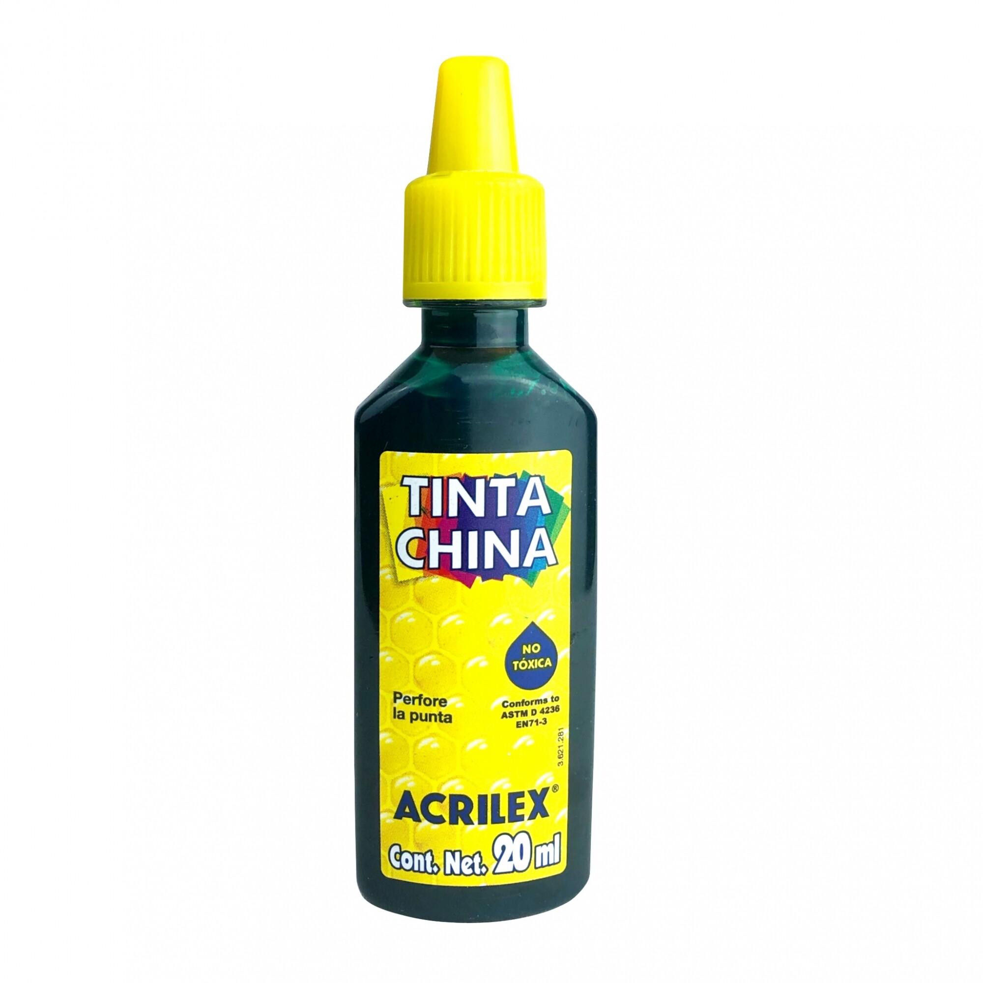 TINTA CHINA ACRILEX 20ML VERDE BANDERA