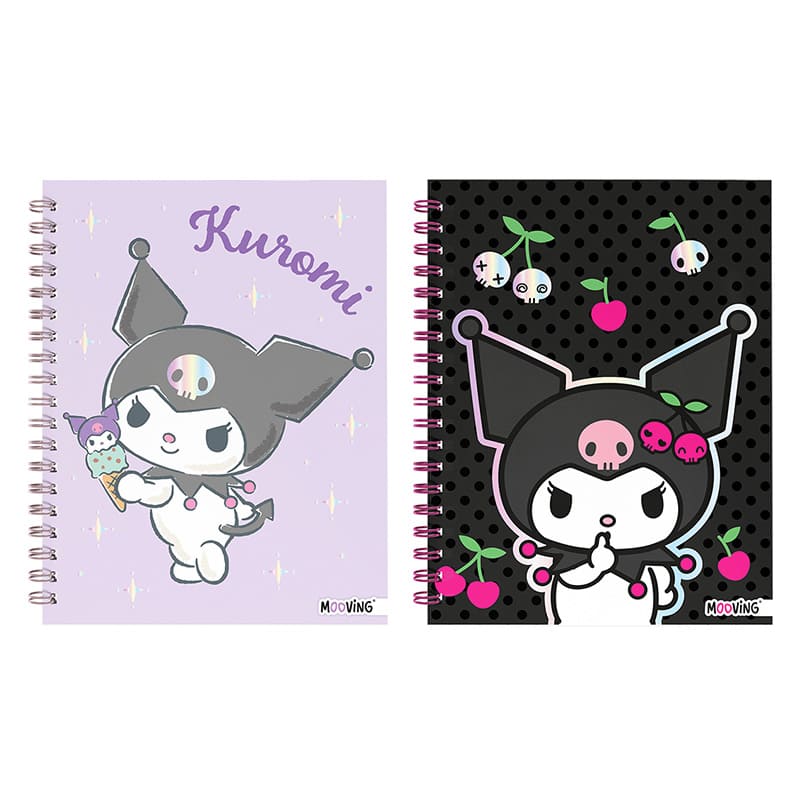  CUADERNO MOOVING 16X21 TAPA DURAESPIRAL 80H KUROMI