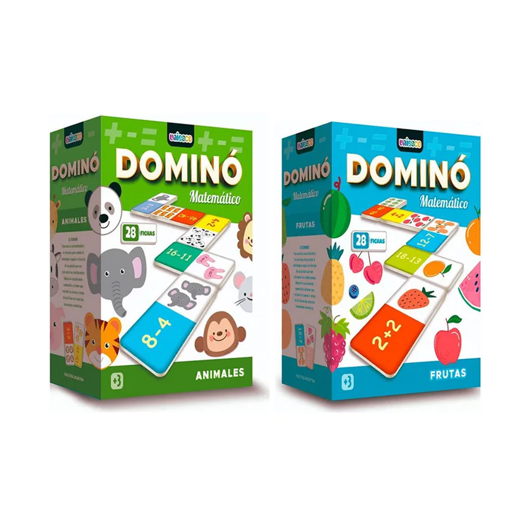  JUEGO UNIESCO DOMINO SURTIDO