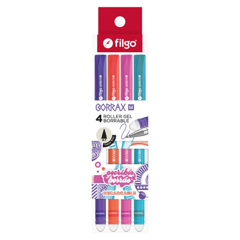  ROLLER BORRABLE FILGO BORRAX SE  BRILLANTE EST X4