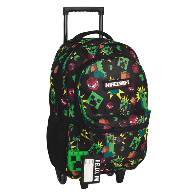  MOCHILA MOOVING MINECRAFT CARRO