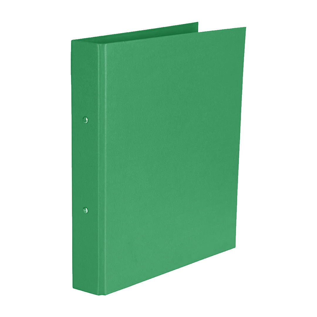  CARPETA A4 2X40 EZCO FORRADA PVC VERDE