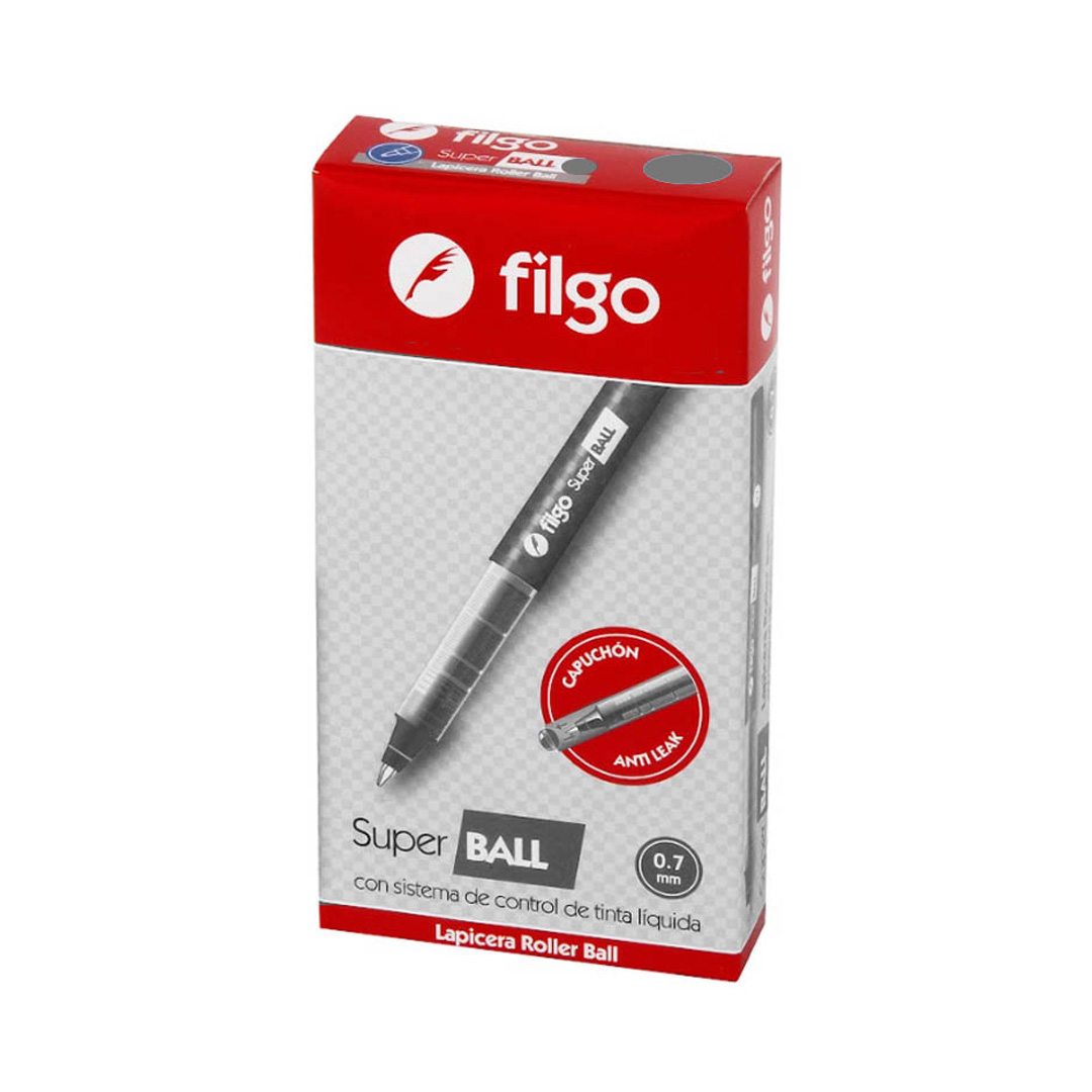  ROLLER FILGO SUPER BALL 0.7 NEGRO X12