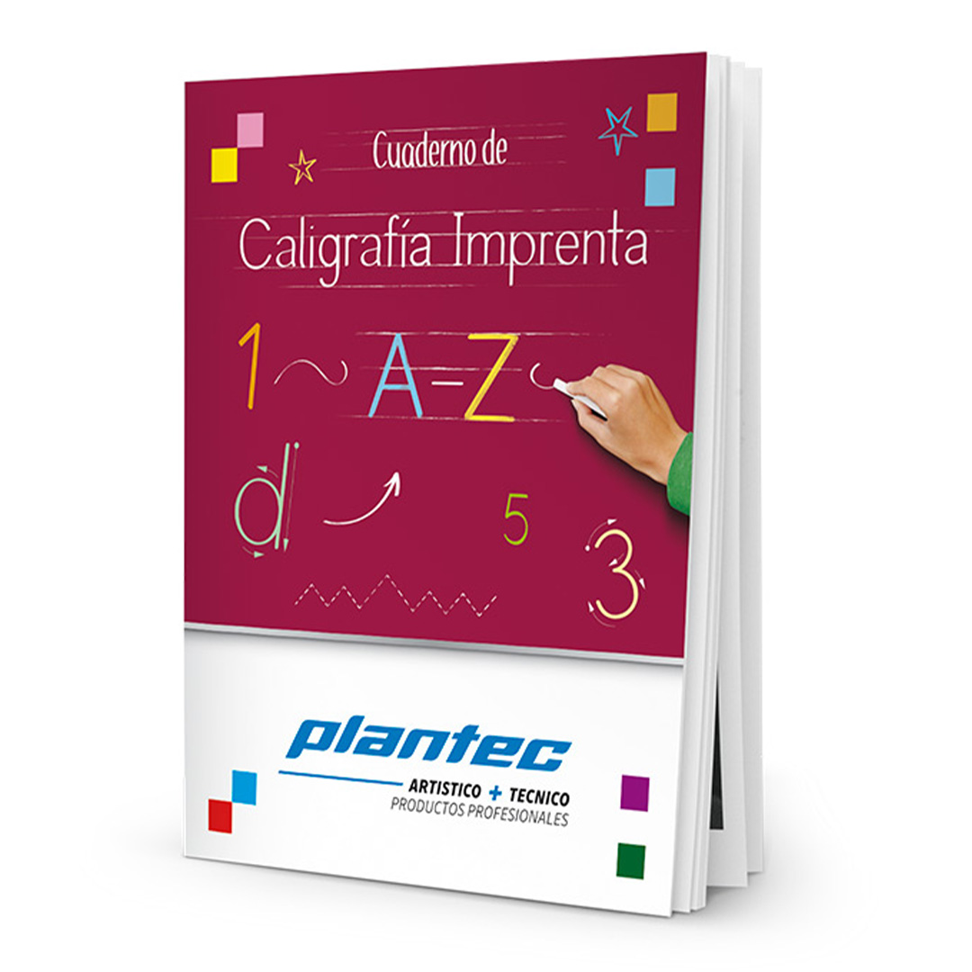  CUADERNO CALIGRAFIA PLANTEC IMPRENTA N3