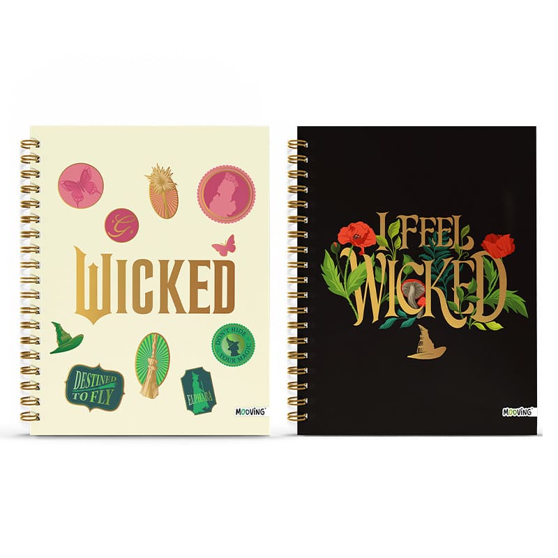  CUADERNO MOOVING 16X21 TAPA DURAESPIRAL 80H WICKED