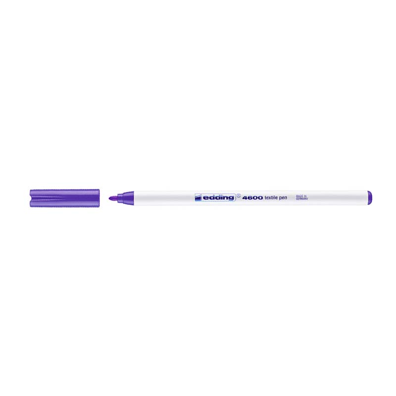  MARCADOR PARA TELA EDDING PUNTA FINA E-;
4600 X1 VIOLETA