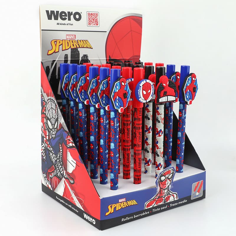  ROLLER BORRABLE WERO DISPLAY X24SPIDERMAN