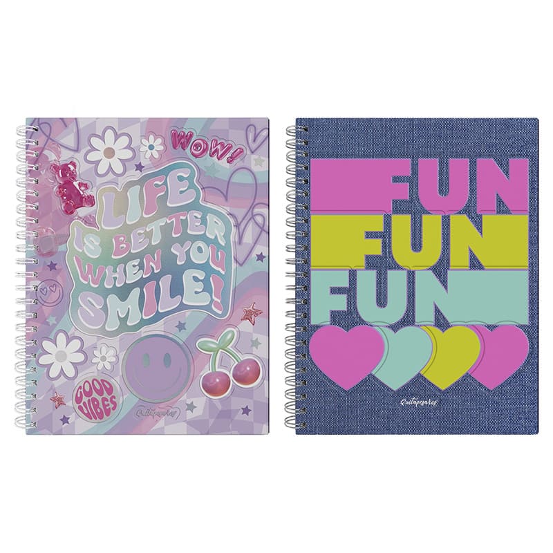  CUADERNO MOOVING A4 TAPA DURA 96H;
QUITAPESARES RAYADO