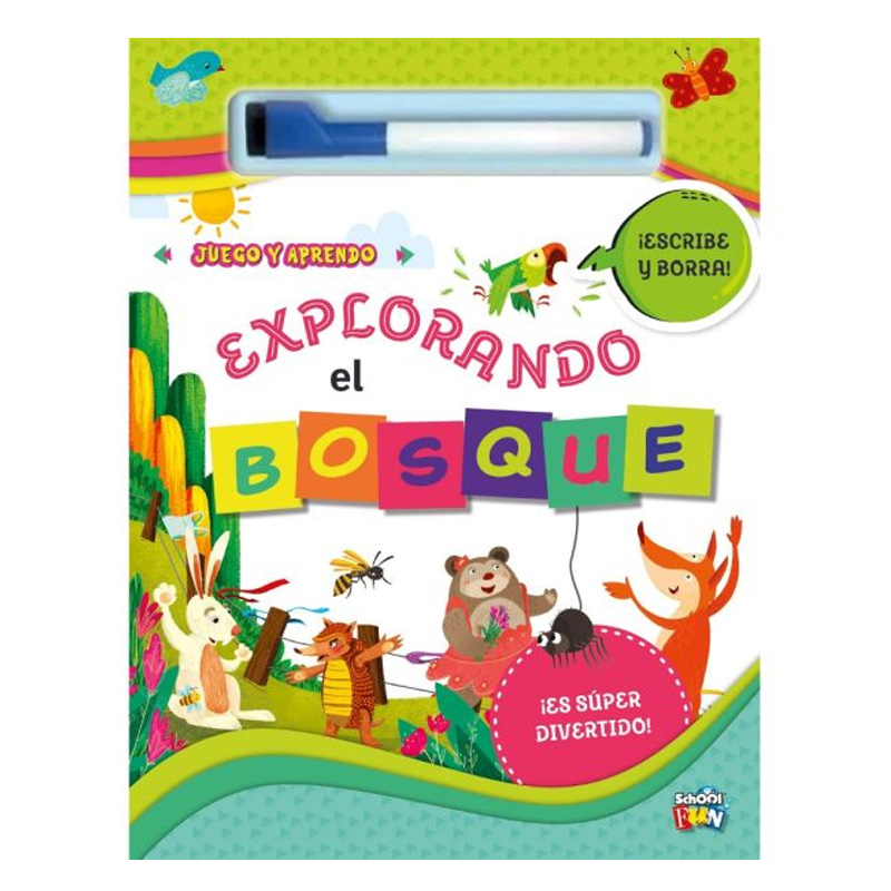  LIBRO PLOW JUEGO Y APRENDO EXPLORANDO EL  BOSQUE
