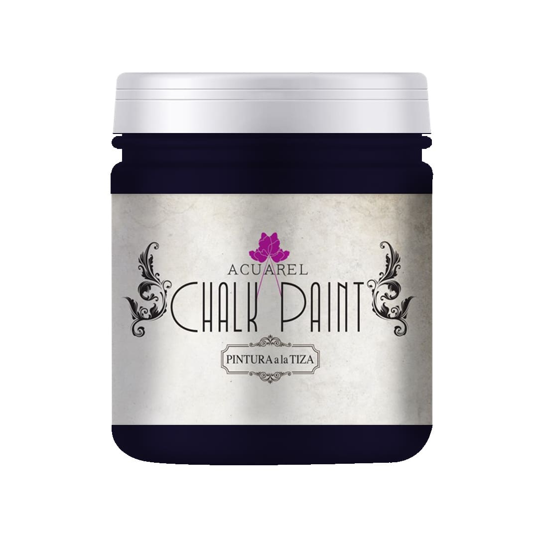  PINTURA A LA TIZA ACUAREL POTE 200  GRAMOS AZUL TRAFUL