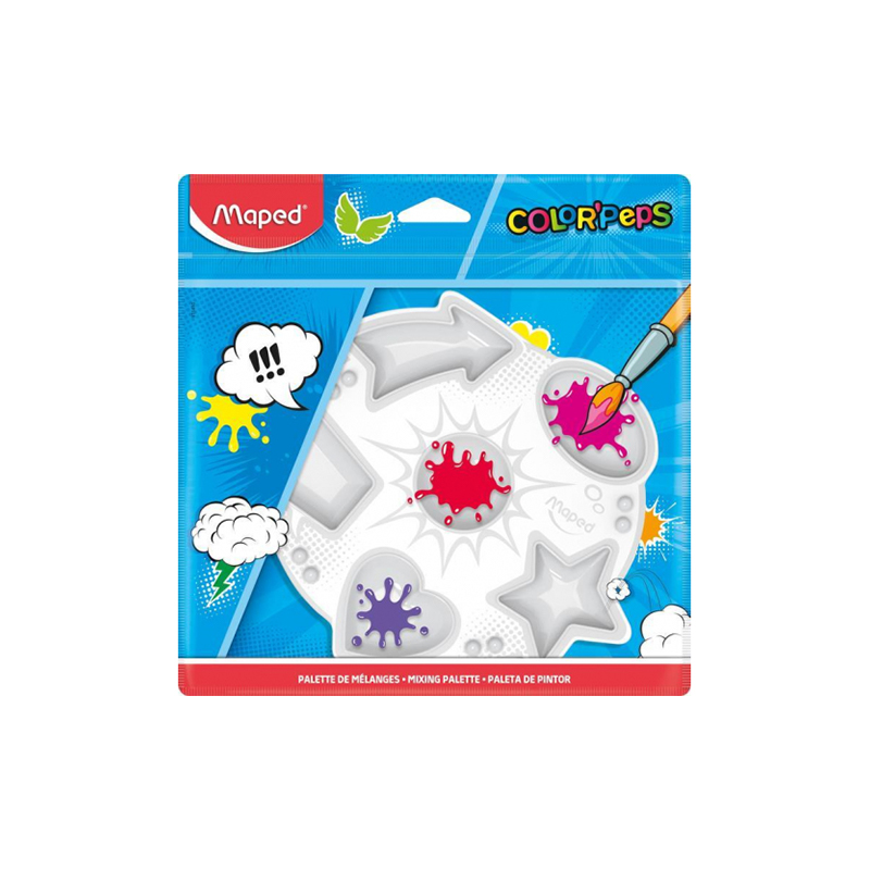  PALETA MEZCLADORA MAPED PLASTICA