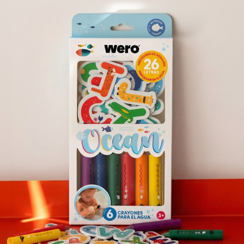  CRAYON WERO OCEAN PARA AGUA X6