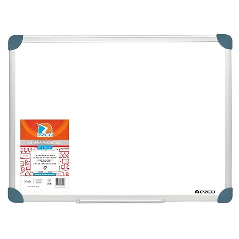  PIZARRA EZCO MAGNETICA BLANCA MARCO  ALUMINIO ANODIZADO 60X90