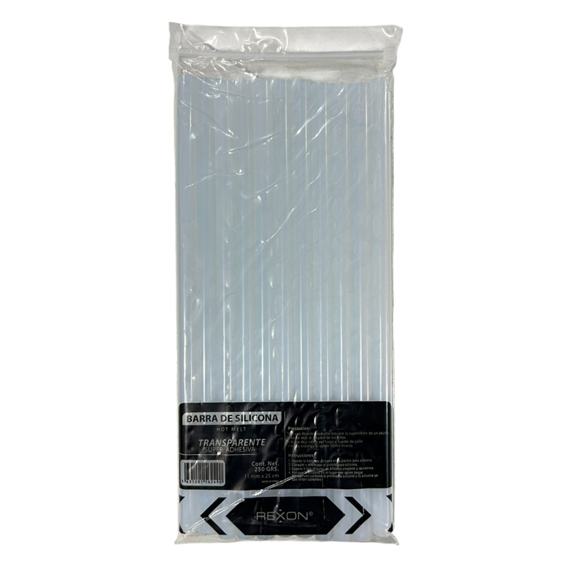  REPUESTO BARRA SILICONA REXON 7 MM  FINA X250GR
