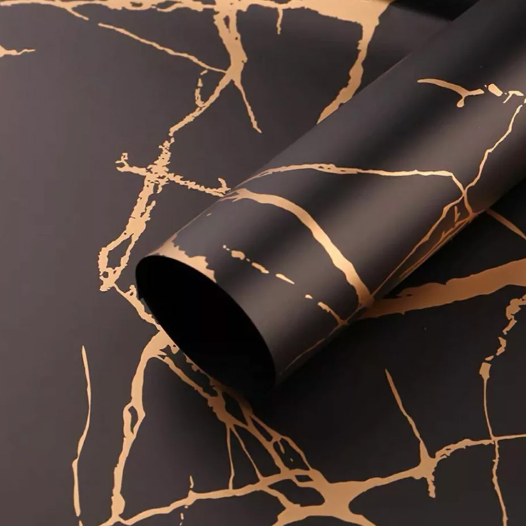  PAPEL COREANO REXON MARMOLADO X10H  57X57 NEGRO