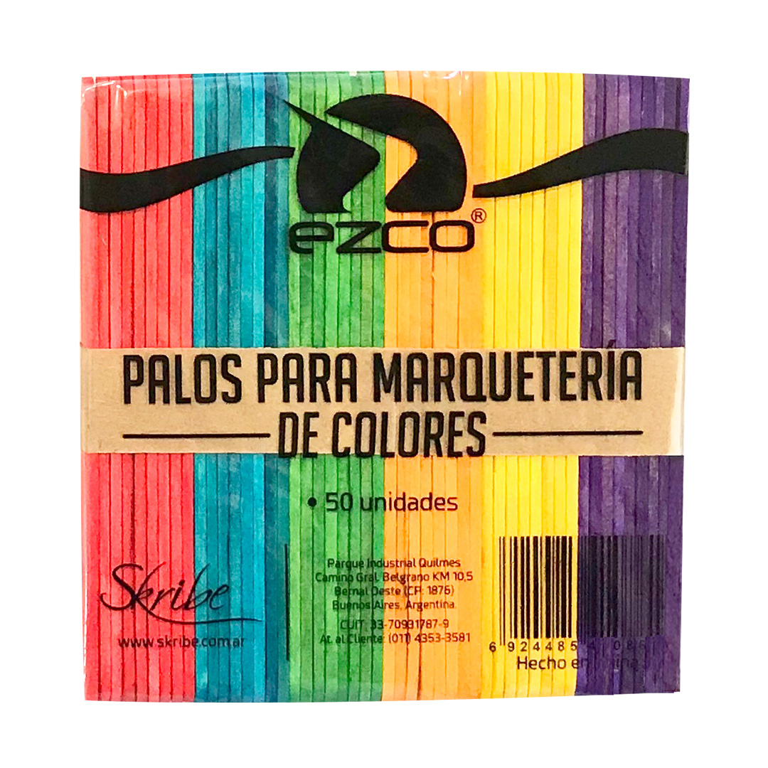  PALITO MAQUETERIA EZCO X50 COLORES