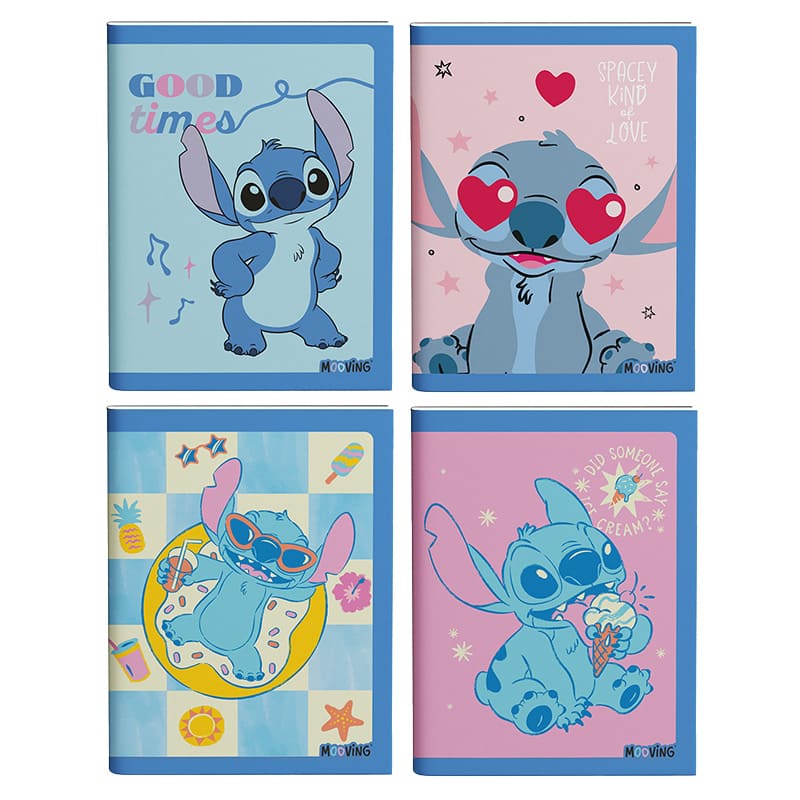  CUADERNO MOOVING 16X21 TAPA FLEXIBLE;
ABROCHADO 48H STITCH