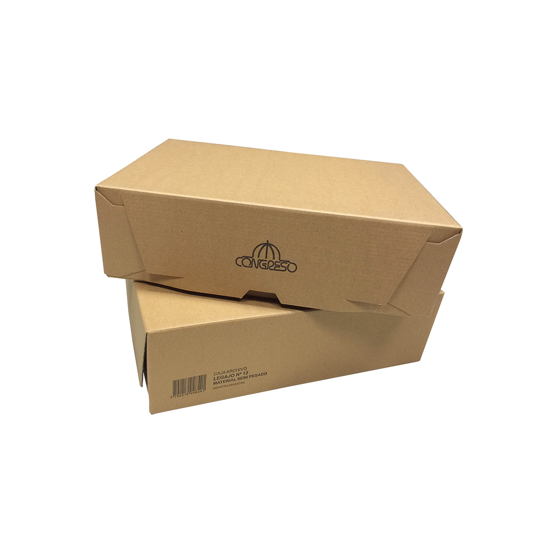  CAJA ARCHIVO CONGRESO OFICIO N9 MATERIAL  SEMI PESADO PACK X25