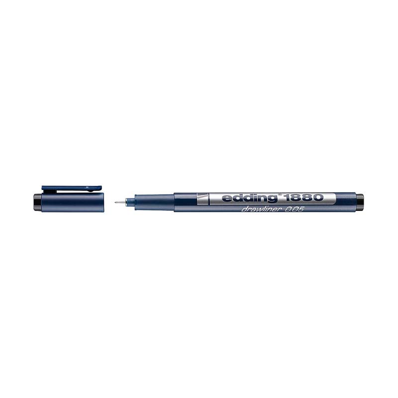  MARCADOR EDDING PARA DIBUJO TECNICO E-1880/005 NEGRO