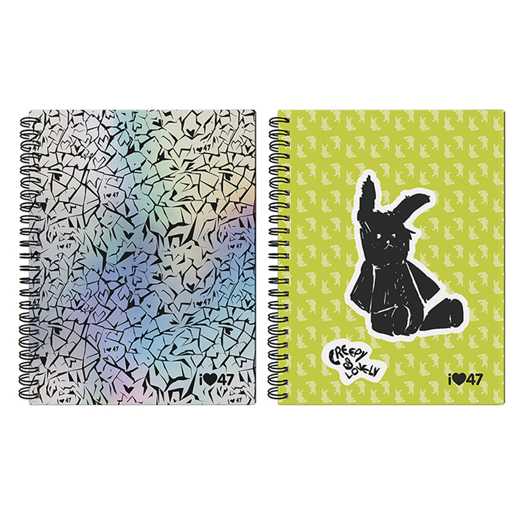  CUADERNO MOOVING A4 TAPA DURA 96H 47  STREET RAYADO