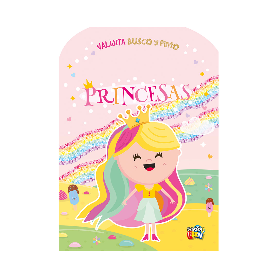  LIBRO PLOW VALIJITA BUSCO Y PINTO  PRINCESAS