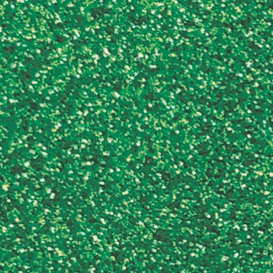  CARTULINA CON GLITTER ASB 35X50 X10  VERDE MEDIO
