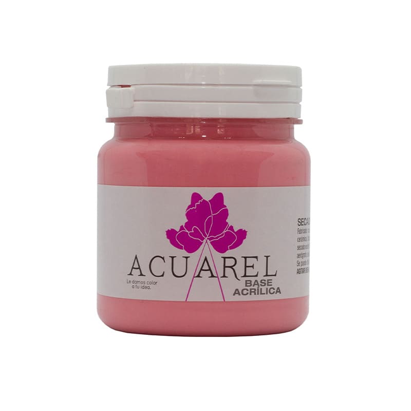  BASE ACRILICA ACUAREL 200CC ROSA