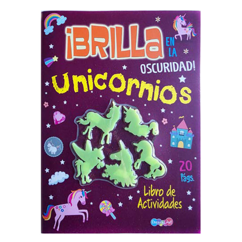  LIBRO PLOW BRILLA OSCURIDAD UNICORNIO